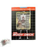 The Body Deck, 3D Image Educational Playing Cards, 2025 New The Poker for Magic Games, Funny Transparent Human Anatomy Playin...