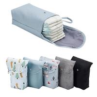 Waterproof Reusable Baby Diaper Bag, 1 Piece Large Capacity Diaper Storage Bag, Carrying Bag for Going Out, Travel Essentials...
