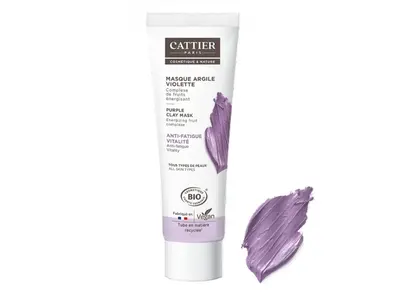 Cattier Purple Clay Organic Energizing Fruit Complex Mask 100ml