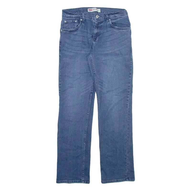 LEVI'S 514 Jeans Boys Blue Slim Straight W28 L28
