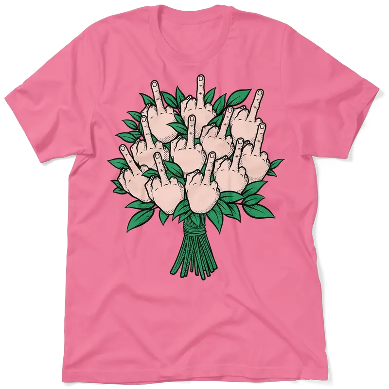 Flowers - Pink T-Shirt