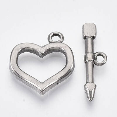 Non-Tarnish 304 Stainless Steel Toggle Clasps