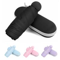Travel Umbrella, Mini Portable Compact Umbrellas, Pocket Mini for Purse, Outdoor Camp Travel Portable Mini Umbrella Daily Com...