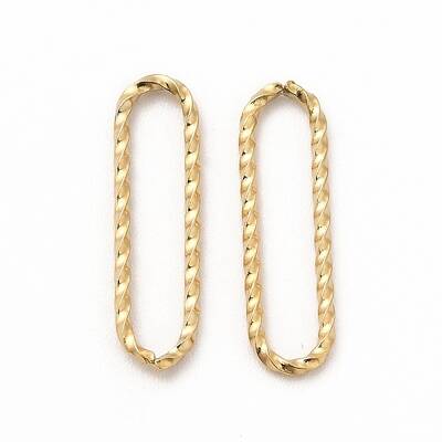 Ion Plating(IP) 304 Stainless Steel Linking Rings