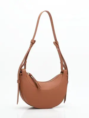 Women's Solid Color Shoulder Bag, Fashionable Pu Leather Zipper Shoulder Bag for Daily Used, Casual Trendy Versatile High-qua...