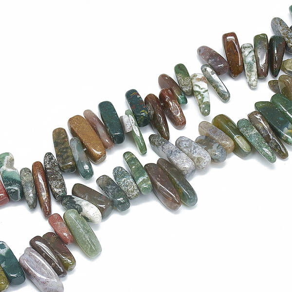 Natural Indian Agate Beads Strands