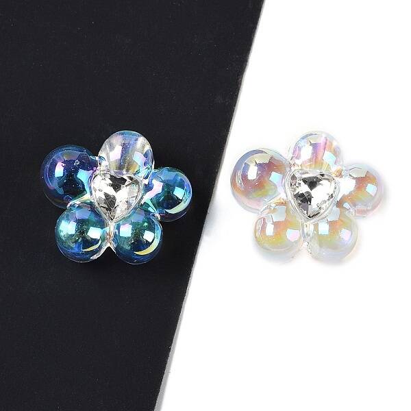 UV Plating Transprent Acrylic Beads