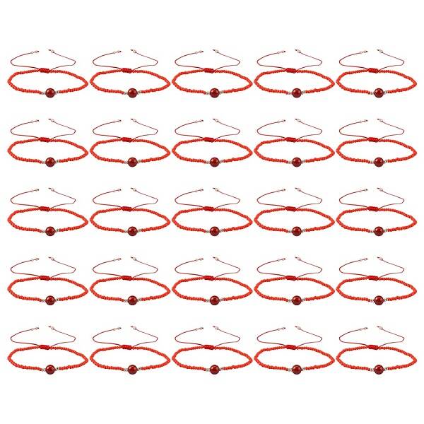 Nylon Thread Braided Beads Bracelets
