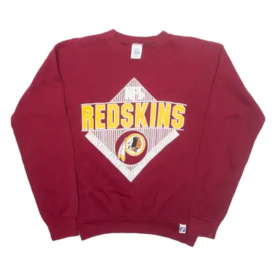 LOGO 7 NFL Redskins Washington Mens Sweatshirt Maroon USA M