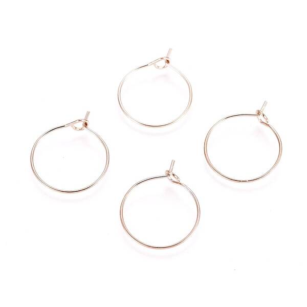 Ion Plating(IP) 316L Surgical Stainless Steel Hoop Earring Findings