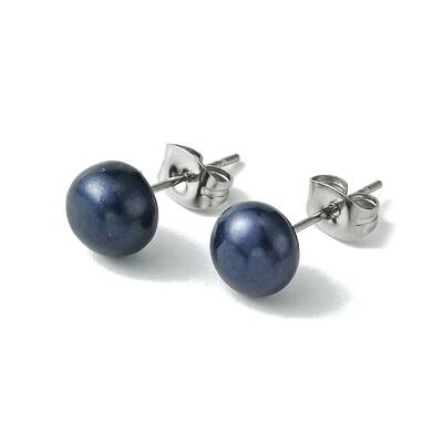 Natural Pearl Beads Ear Studs
