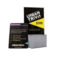 Urban Trivia Game 2nd Edition - Black Card Game for The Culture! Fun Trivia on Black TV, Movies, Music, Sports, & Growing Up ...