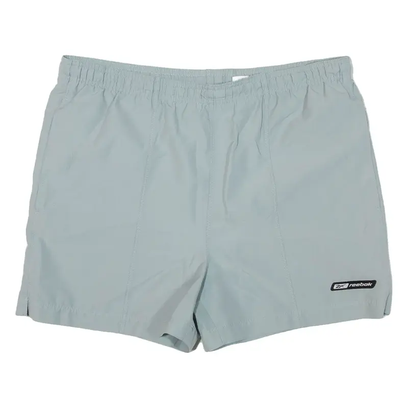 REEBOK Mesh Lined Mens Swimming Shorts Grey L W36