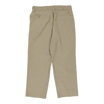 874 Dickies Trousers - 37W 29L Beige Cotton Blend
