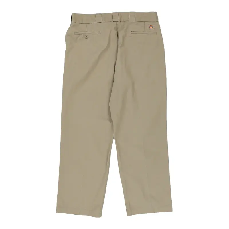 874 Dickies Trousers - 37W 29L Beige Cotton Blend