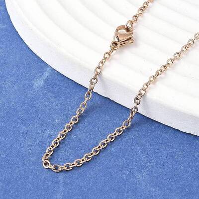 304 Stainless Steel Cable Chain Necklace Making