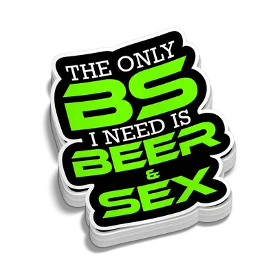 BS -  Hard Hat Decal