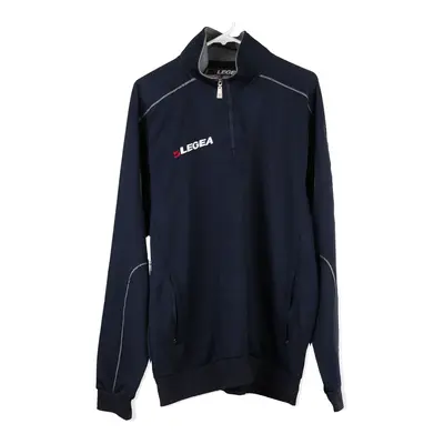 Legea Track Jacket - Large Navy Polyester