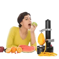 Rotato Express Electric Multipurpose Peeler Machine - Premium Potato, Apple, Mango Peeling Tool - Kitchen Utensils Plastic an...