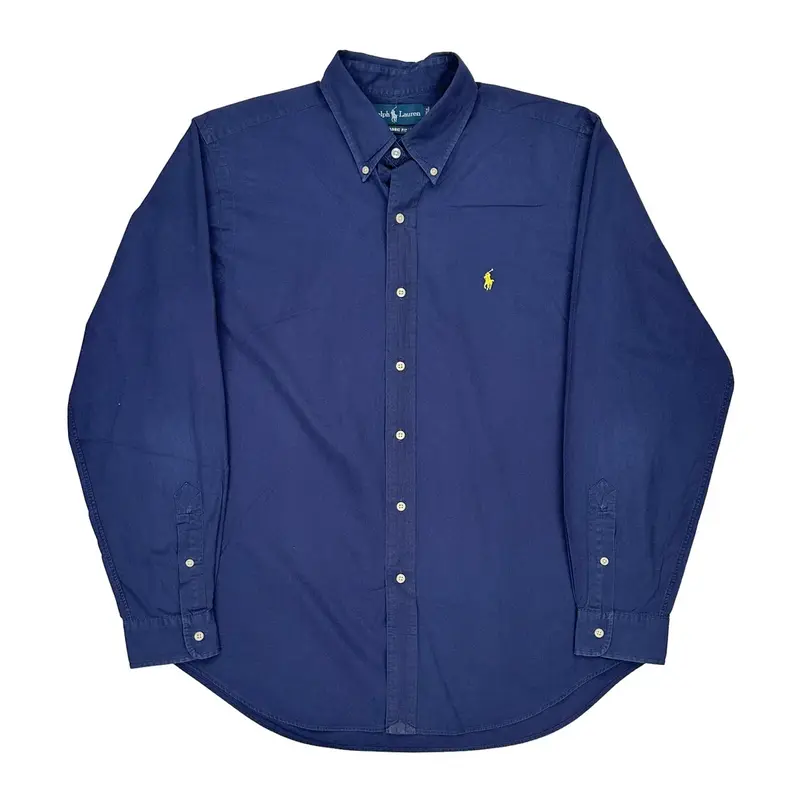 Ralph Lauren Shirt - Large Blue Cotton