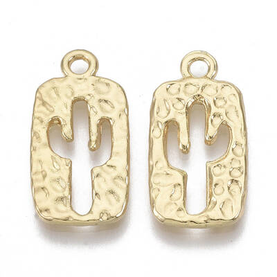 Alloy Hammered Pendants