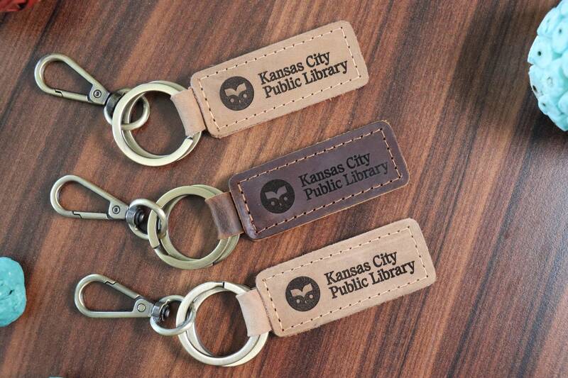 15 pcs+ Leather Keychains in Bulk for Library Staff and Members , Real Leather, Same Day Shipping, Free Shipping US