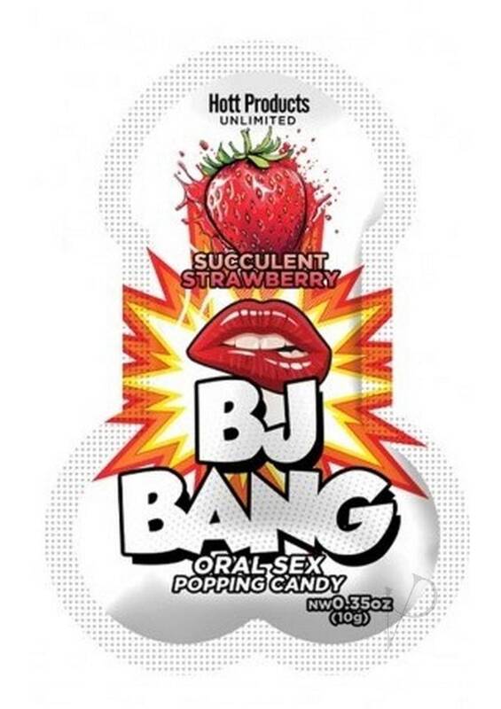Bj Bang Candy Strawberry 24/bag