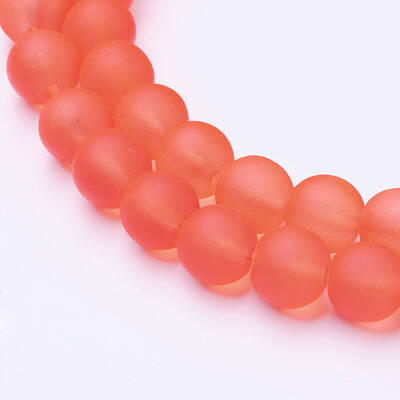 Transparent Glass Bead Strands