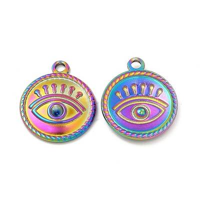 Ion Plating(IP) 304 Stainless Steel Pendant Cabochon Settings