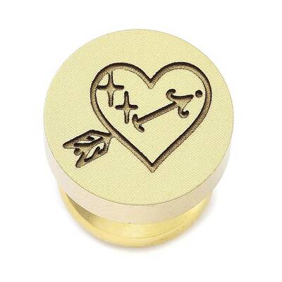 Constellation Golden Tone Wax Seal Brass Stamp Heads