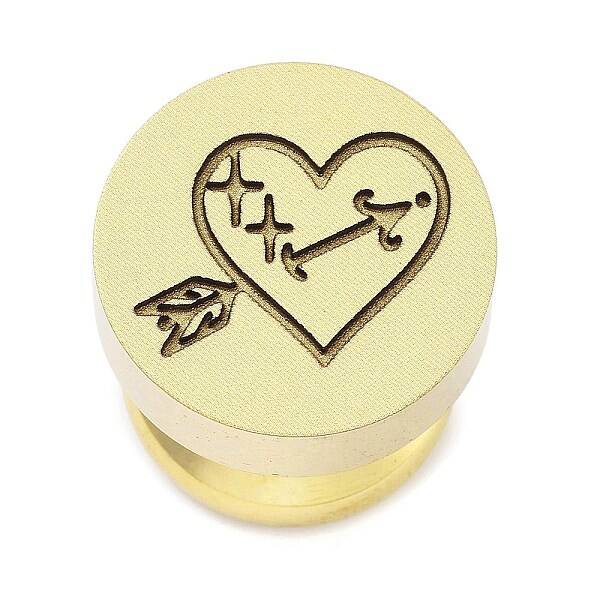 Constellation Golden Tone Wax Seal Brass Stamp Heads