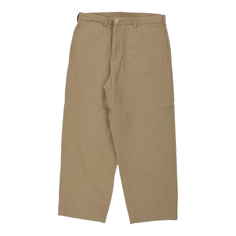 Nautica Trousers - 35W 28L Beige Cotton