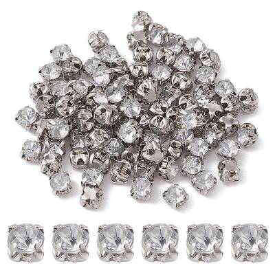 Square Sew on Rhinestone