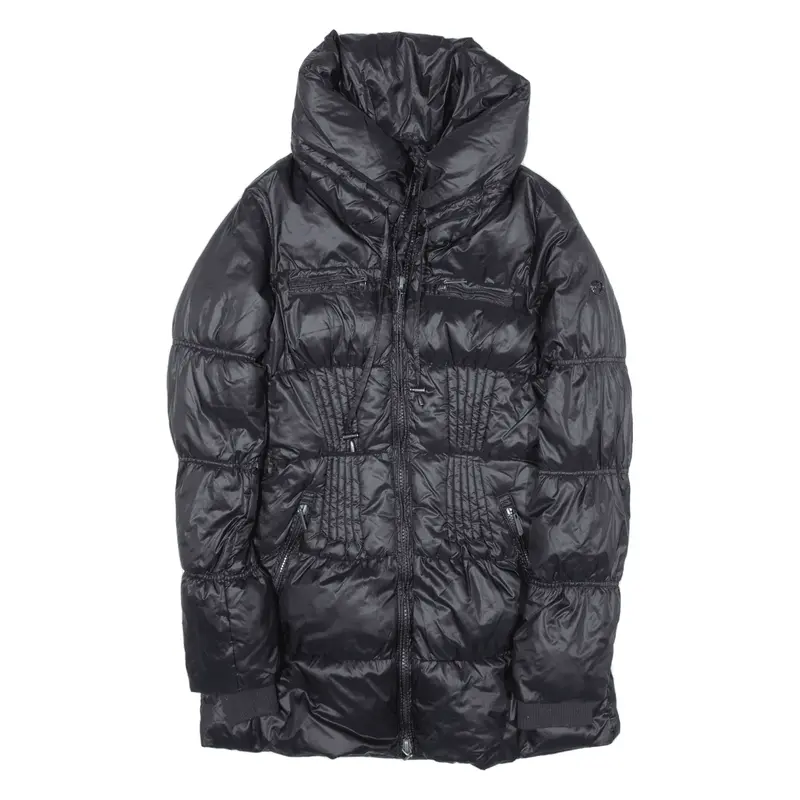 GAUDI JEANS Insulated Puffer Coat Black Nylon Womens L