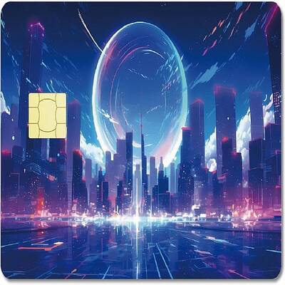 PVC Plastic Waterproof Card Stickers