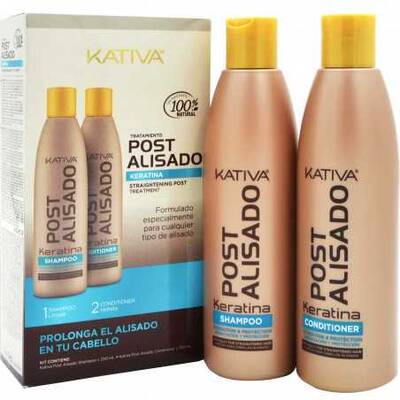 Kativa keratin Straight Hair Shampoo 250ML SET 2 Pieces