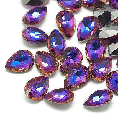 DIY Pointed Back K9 Glass Rhinestone Cabochons