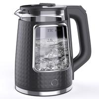RAINBEAN Electric Tea Kettle for Boiling Water, Food Grade Stainless Steel Base, 2.0L/1000W, with Auto Shut-Off and Boil-Dry ...