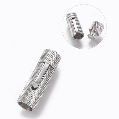Tarnish Resistant 304 Stainless Steel Bayonet Clasps