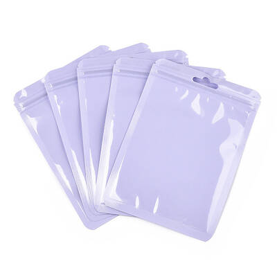 Plastic Packaging Yin-yang Zip Lock Bags