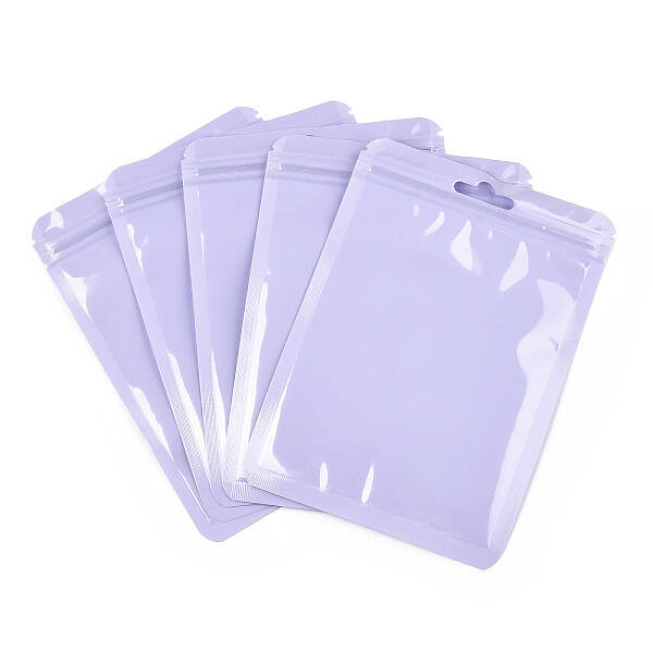 Plastic Packaging Yin-yang Zip Lock Bags
