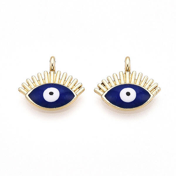 Alloy Enamel Pendants
