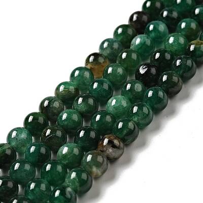 Natural Fuchsite Beads Strands