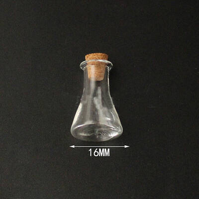 Mini High Borosilicate Glass Bottle Bead Containers