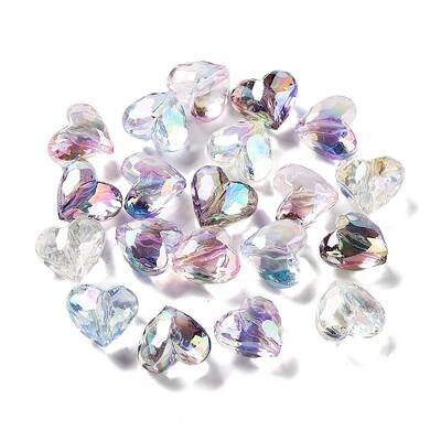 UV Plating Transparent Acrylic Beads