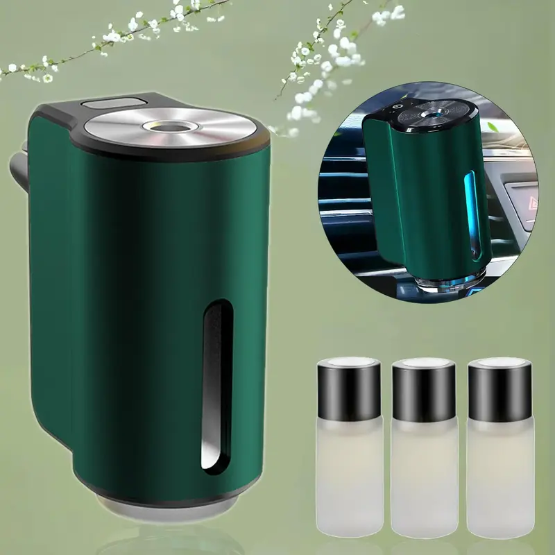Car Aroma Diffuser, 1 Count Smart Car Air Freshener, Car Air Freshener Diffuser, 3 Level Adjusts Intelligent Car Diffuser