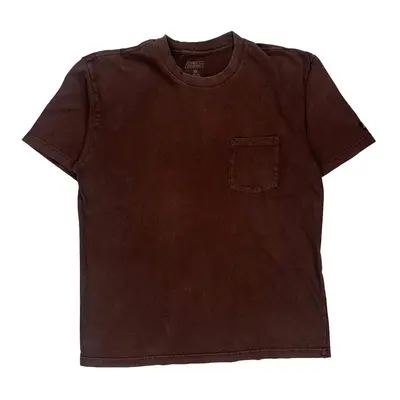 Dickies T-Shirt - XL Brown Cotton