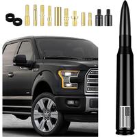 American Flag Car Bullet Antenna,Truck Exterior Decoration Accessories[New Upgrade Flag Design] Car Antenna Replacement for C...