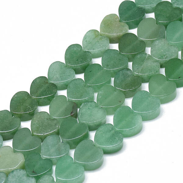 Natural Green Aventurine Bead Strands