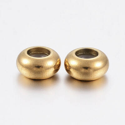 Ion Plating(IP) 202 Stainless Steel Beads